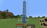 Normal bubble column elevator (Image via Eyecraftmc on YouTube)